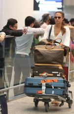 ALICIA VIKANDER Arrives at Airport in Toronto 07/15/2017