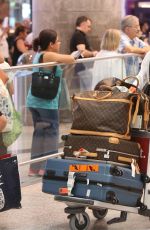 ALICIA VIKANDER Arrives at Airport in Toronto 07/15/2017