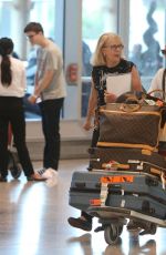 ALICIA VIKANDER Arrives at Airport in Toronto 07/15/2017