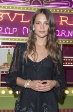 ALICIA VIKANDER at Bvlgari Pop Up Store in Paris 07/04/2017