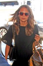 ALICIA VIKANDER at Los Angeles International Airport 07/25/2017