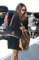 ALICIA VIKANDER at Los Angeles International Airport 07/25/2017