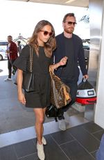 ALICIA VIKANDER at Los Angeles International Airport 07/25/2017