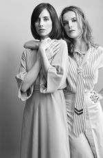 ALISON BRIE and BETTY GILPIN for W Magazine, July 2017