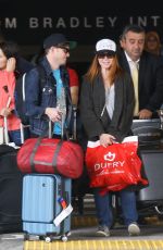 ALYSON HANNIGAN at LAX Airport in Los Angeles 07/03/2017