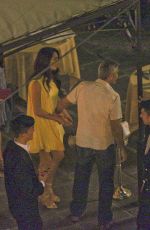 AMAL CLOONEY and George Clooney Out in Lake Como 07/18/2017