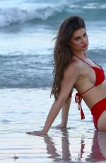 AMANDA CERNY in Bikini on the Beach in Miami 07/27/2017