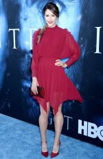AMANDA CREW at Game of Thrones Season 7 Premiere in Los Angeles 07/12/2017