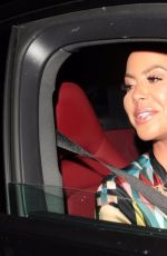 AMBER ROSE Leaves Peppermint Club in West Hollywood 07/08/2017