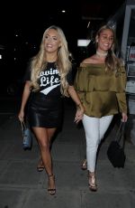 AMBER TURNER Out for Dinner at MCK Grill in Essex 07/08/2017