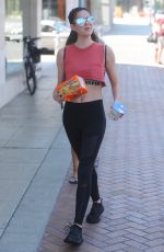 AMELIA HAMLIN in Leggings Out in Beverly Hills 07/12/2017