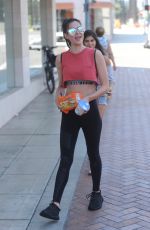 AMELIA HAMLIN in Leggings Out in Beverly Hills 07/12/2017