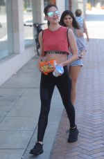 AMELIA HAMLIN in Leggings Out in Beverly Hills 07/12/2017