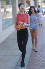 AMELIA HAMLIN in Leggings Out in Beverly Hills 07/12/2017