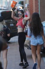 AMELIA HAMLIN in Leggings Out in Beverly Hills 07/12/2017
