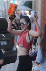 AMELIA HAMLIN in Leggings Out in Beverly Hills 07/12/2017