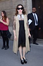 AMIRA CASAR at Christian Dior Show at Haute Couture Fashion Week in Paris 07/03/2017