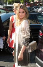 ANA DE ARMAS at Giorgio Armani Prive Haute Couture Show in Paris 07/04/2017