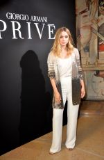 ANA DE ARMAS at Giorgio Armani Prive Haute Couture Show in Paris 07/04/2017