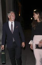 ANA IVANOVIC and Bastian Schweinsteiger Night Out in London 07/06/2017