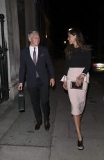 ANA IVANOVIC and Bastian Schweinsteiger Night Out in London 07/06/2017