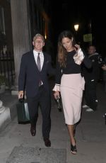 ANA IVANOVIC and Bastian Schweinsteiger Night Out in London 07/06/2017