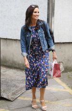 ANDREA MCLEAN Leaves ITV Studios in London 07/10/2017