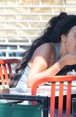 ANGELA SIMMONS Out for Lunch at Bar Pitti in New York 07/05/2017