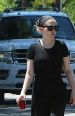 ANNA PAQUIN Leaves 4th of July Parade in Los Angeles 07/04/2017