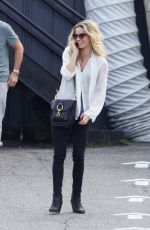 ANNABELLE WALLIS and ISLA FISHER Arrives on the Set of Tag in Atlanta 07/12/2017