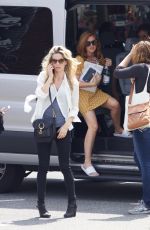 ANNABELLE WALLIS and ISLA FISHER Arrives on the Set of Tag in Atlanta 07/12/2017