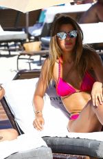 ARIADNA GUTIERREZ in Bikini on the Beach in Miami 07/03/2017