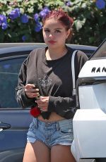 ARIEL WINER in Daisy Dukes Out in Los Angeles 07/14/2017