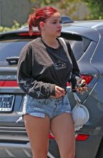ARIEL WINER in Daisy Dukes Out in Los Angeles 07/14/2017