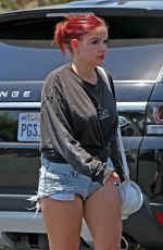 ARIEL WINER in Daisy Dukes Out in Los Angeles 07/14/2017
