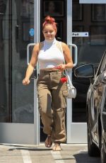 ARILE WINTER Out with Her Dog in Studio City 07/18/2017