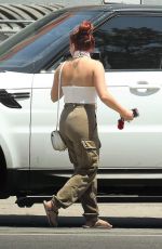ARILE WINTER Out with Her Dog in Studio City 07/18/2017