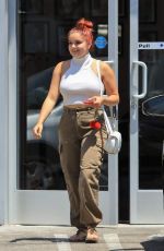 ARILE WINTER Out with Her Dog in Studio City 07/18/2017