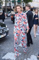 ARIZONA MUSE at Vogue Party at Paris Fashion Week 07/04/2017