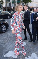ARIZONA MUSE at Vogue Party at Paris Fashion Week 07/04/2017