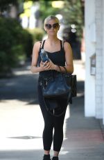 ASHLEE SIMPSON Heading to a Gym in Los Angeles 07/21/2017