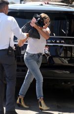 ASHLEY BENSON Arrives at Dream Hotel in Los Angeles 07/26/2017
