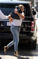 ASHLEY BENSON Arrives at Dream Hotel in Los Angeles 07/26/2017