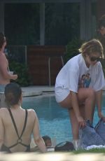 ASHLEY BENSON at a Pool Party in Miami 07/02/2017