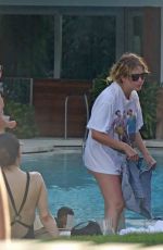 ASHLEY BENSON at a Pool Party in Miami 07/02/2017