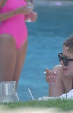 ASHLEY BENSON at a Pool Party in Miami 07/02/2017