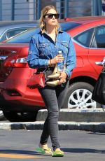 ASHLEY BENSON Heading to a Nail Salon in Studio City 07/25/2017