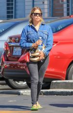 ASHLEY BENSON Heading to a Nail Salon in Studio City 07/25/2017