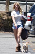 ASHLEY GREENE and Paul Khoury Out in Toluca Lake 07/02/2017