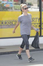 ASHLEY GREENE at a Gas Station in West Hollywood 07/13/2017